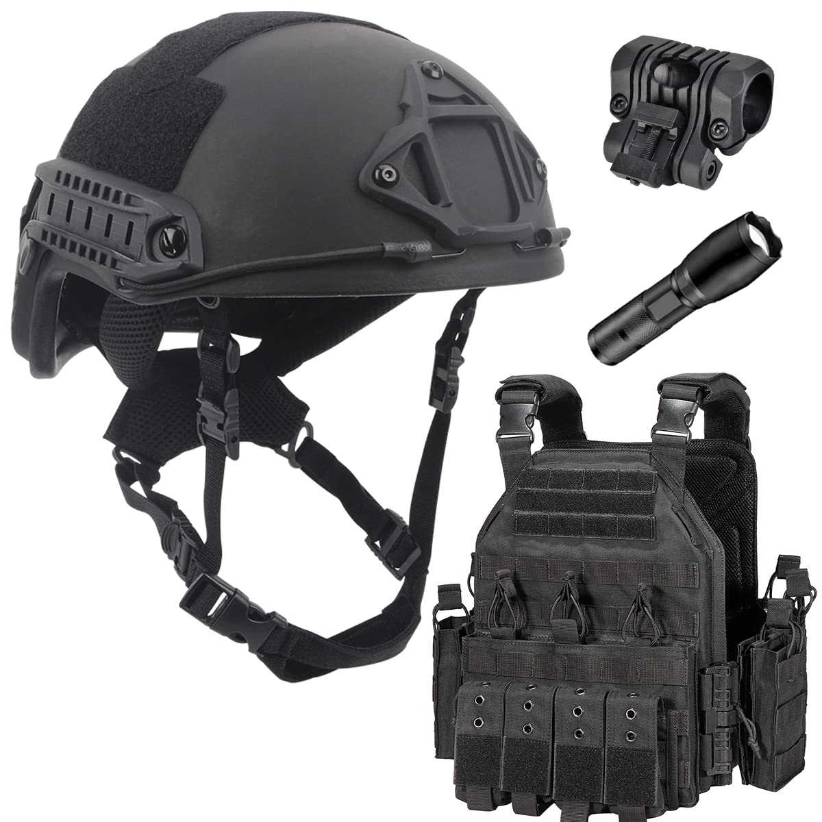 Buy WLXW NIJ IIIA Kevlar Bulletproof Helmet Ballistic Helmet&Luxurious