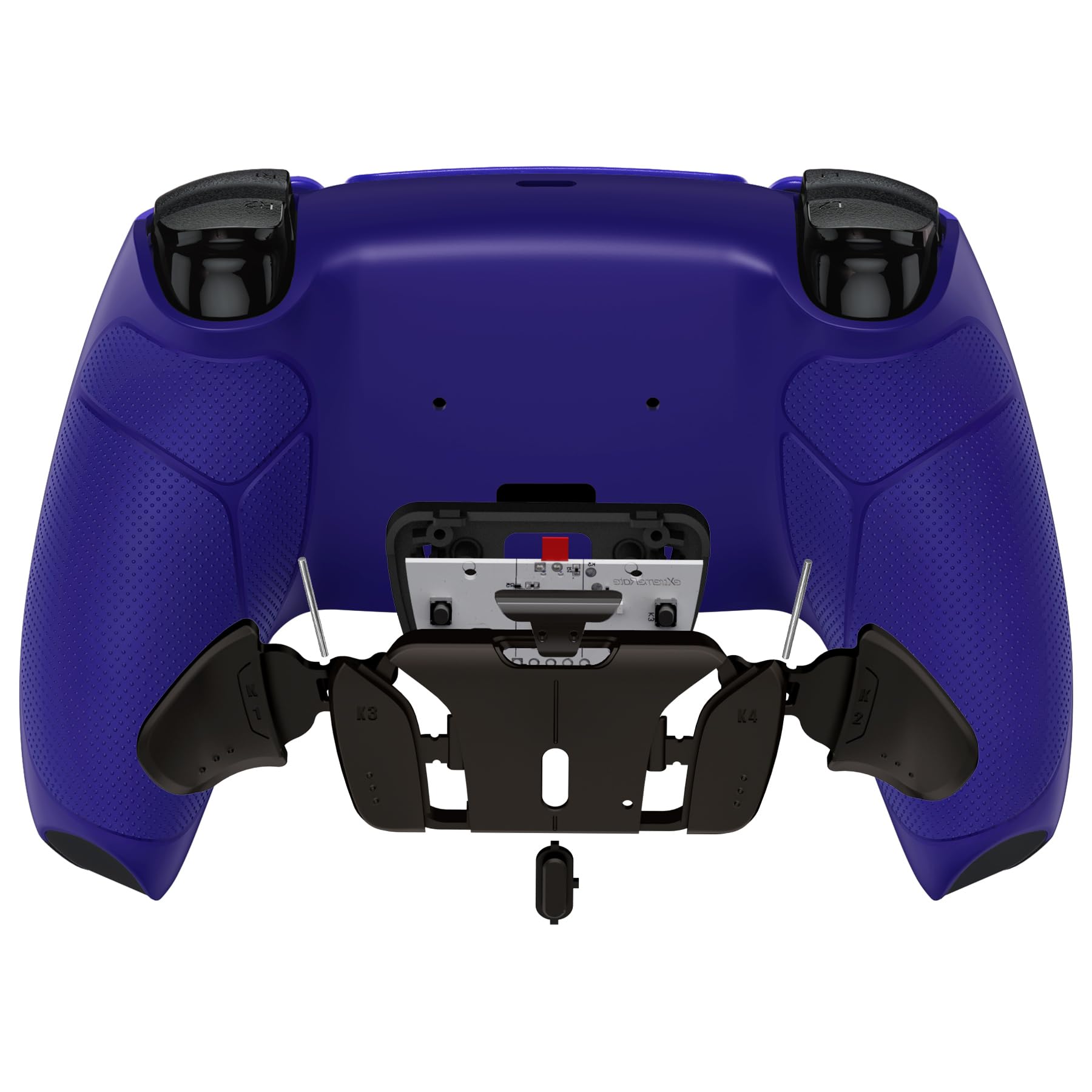 eXtremeRate Real Metal Buttons (RMB) Programable RISE4 Remap Kit para ps5 Modelo BDM-030/040/050 Actualización Board & Carcasa Trasera & 4 Palancas Botones Traseros para ps5 Control
