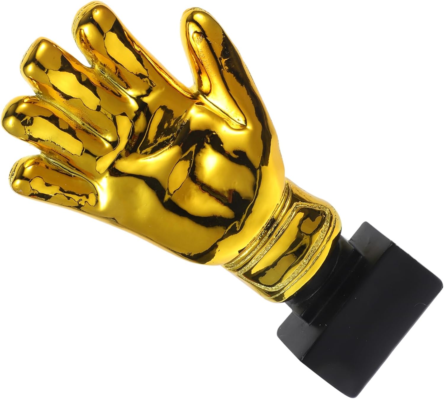 Goalkeeper Trophy Cup Soccer Player Award Resin Glove Shape Great for Parties