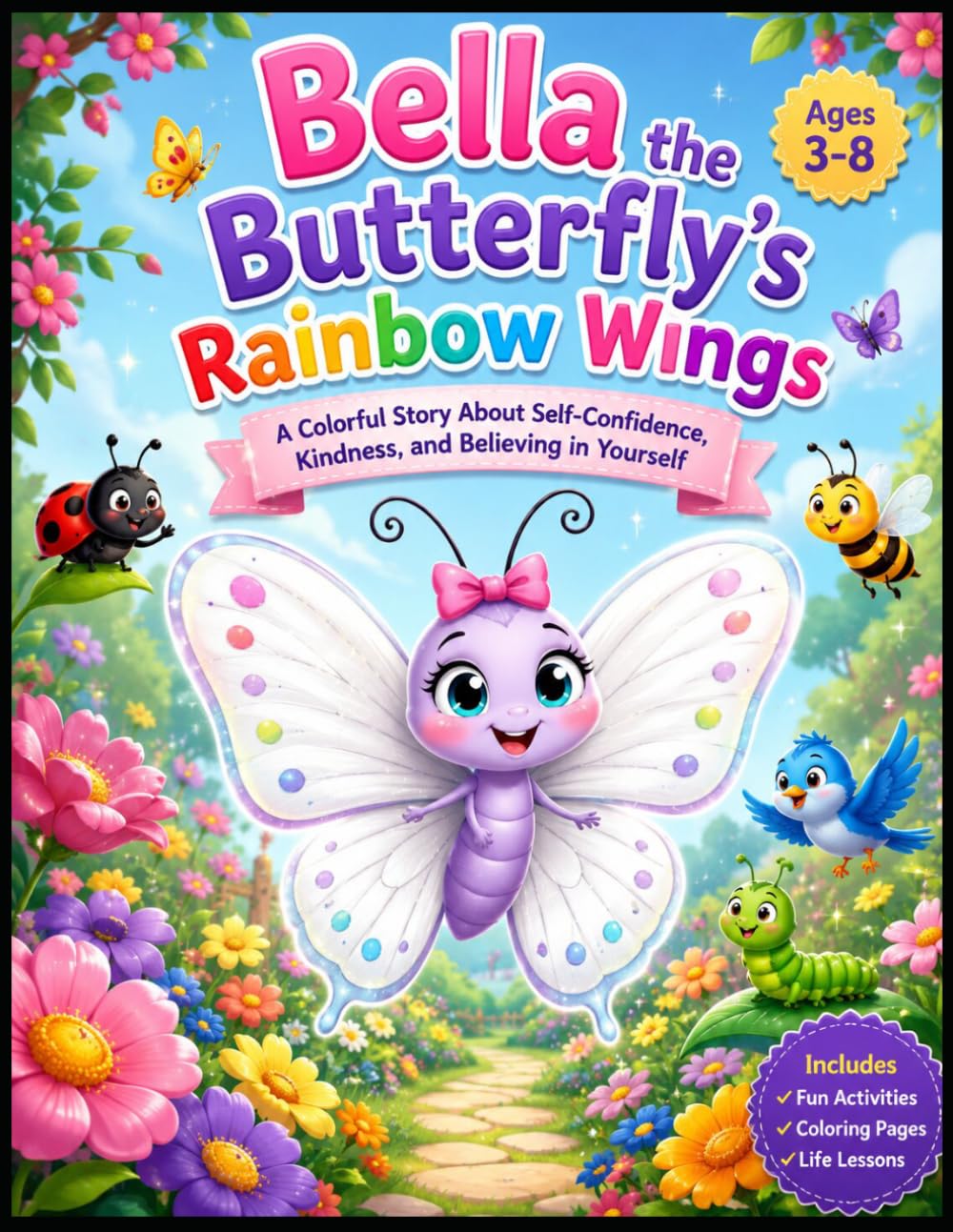 Bella the Butterfly's Rainbow Wings: A Heartwarming Story About Friendship, Kindness, and Being Yourself