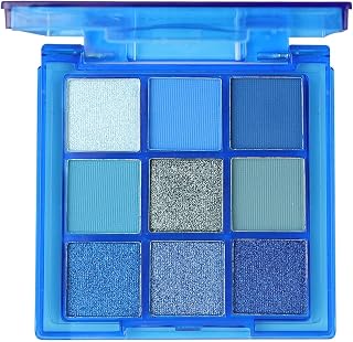 9 Farben Lidschatten Blau Eyeshadow Palette