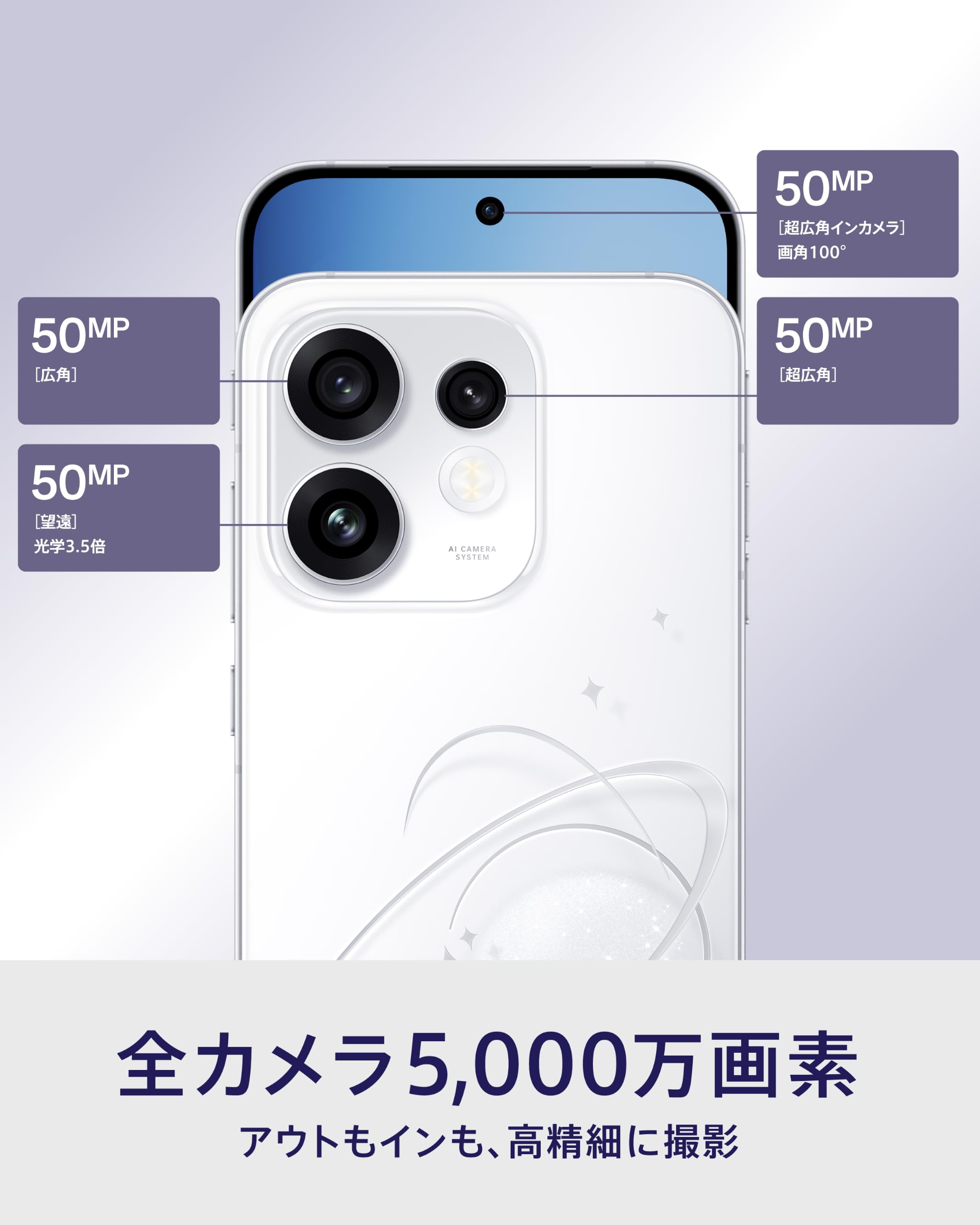 Amazon | OPPO Reno16 5G SIMフリー スマホ 本体 6.3インチ 12GB+256GB