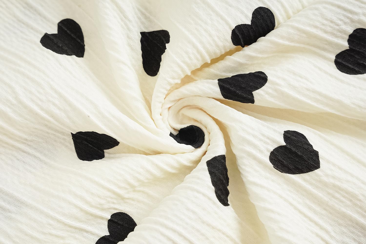 Vopmocld Big Girls Button Down Pajama Sets Crepe Soft Lapel Shirt Sleepwear Printed Lounge Set Long Sleeve Long Pants Nighty - Image 7