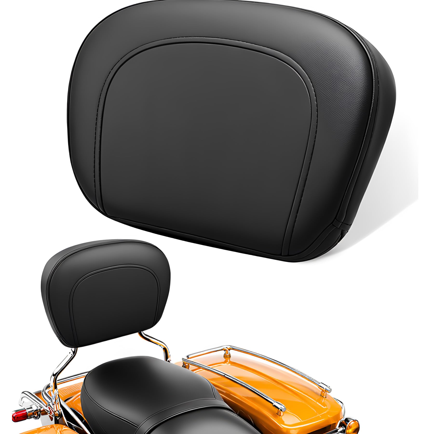 Photo 1 of YYMOTO Passenger Backrest Pad for Harley Touring Models