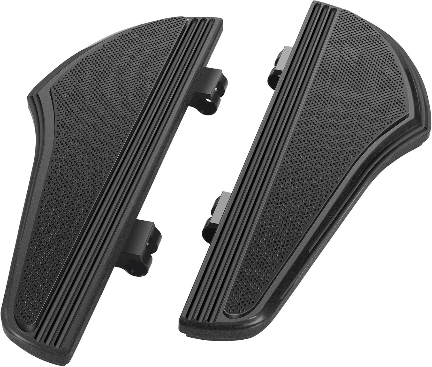 Motorcycle Floorboards Footrest Footboards for Harley Touring, Road King, Street Glide, Road Glides (1986-2023), Softail FL Heritage, Fat Boy Deluxe (1986-2017), Dyna FLD (2012-2016)