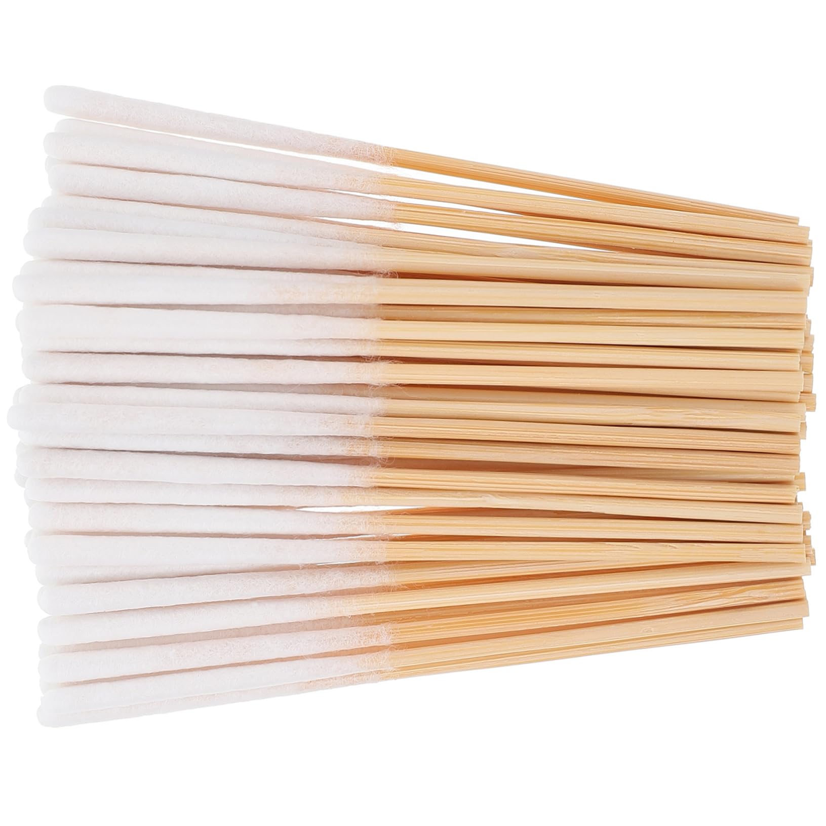 Gatuida Pole Cotton Swab 300pcs Set for Beauty Gentle Cotton Tip Wooden Handle