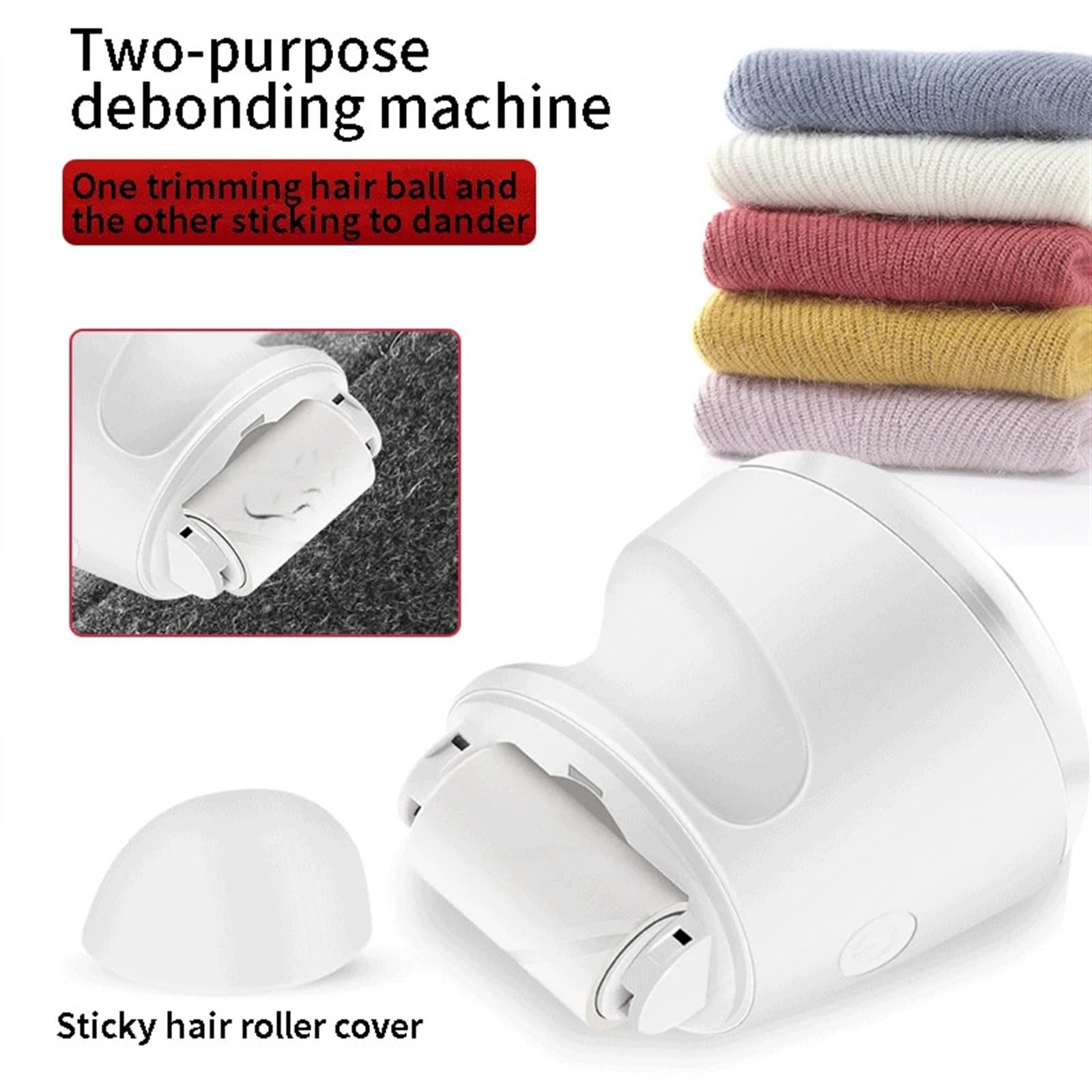 Rasoio per tessuti Trimmer per palle di capelli elettrico Rullo per capelli appiccicoso Rullo per capelli Spazzola per capelli appiccicosi Spazzola per capelli Ricaricabile USB Portatile Rimozione