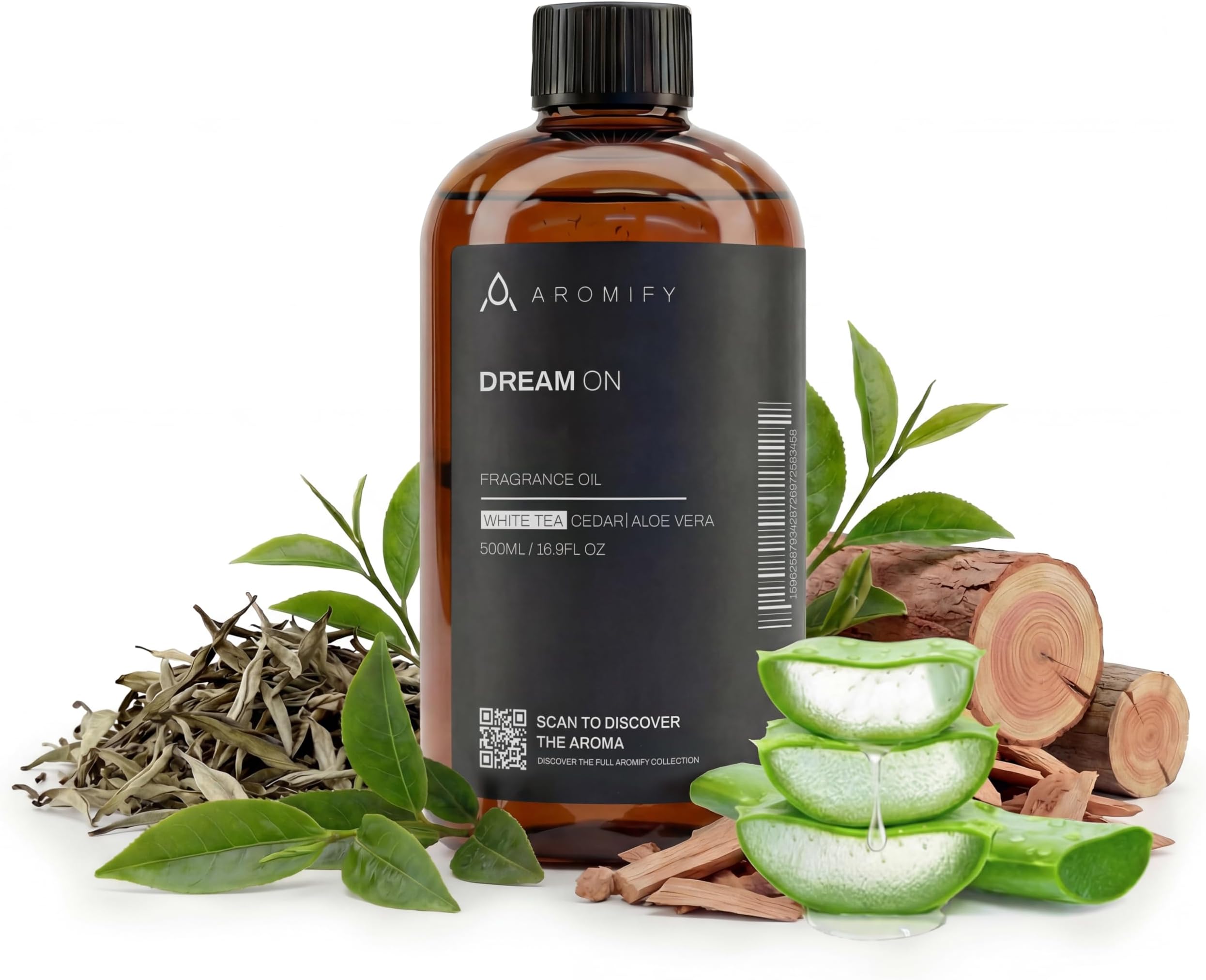 - Dream On Diffuser Oil, 16.9 FL Oz, 500 mL, Luxury Hotel Scent Diffuser Oil for Home, Office & Spa, Fragrance Essential Oils for Aromatherapy, Aloe Vera & Cedarwood.
