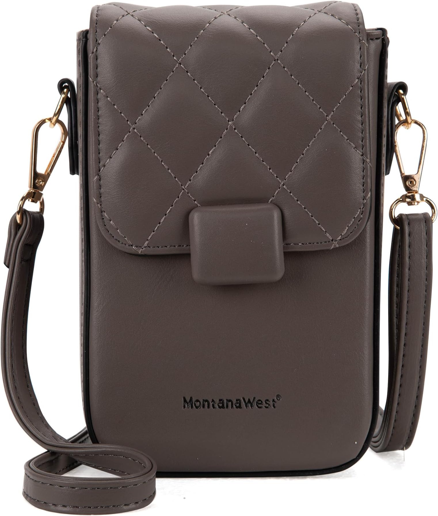 Montana West Cell Phone Purse Small Crossbody Bags for Women Mini Cellphone Wallet Bag with Back Credit Card Slots