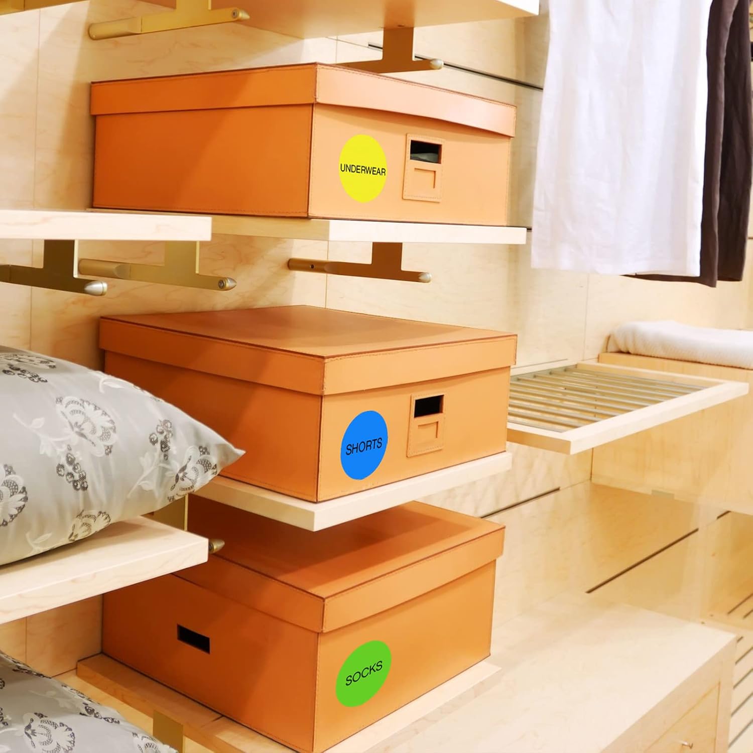 Yahenda 4000 Pcs Dot Stickers 2 Inch Circle Color Coding Labels Adhesive Round Stickers Back to School Supplies for File Classification Inventory Organize, 8 Colors