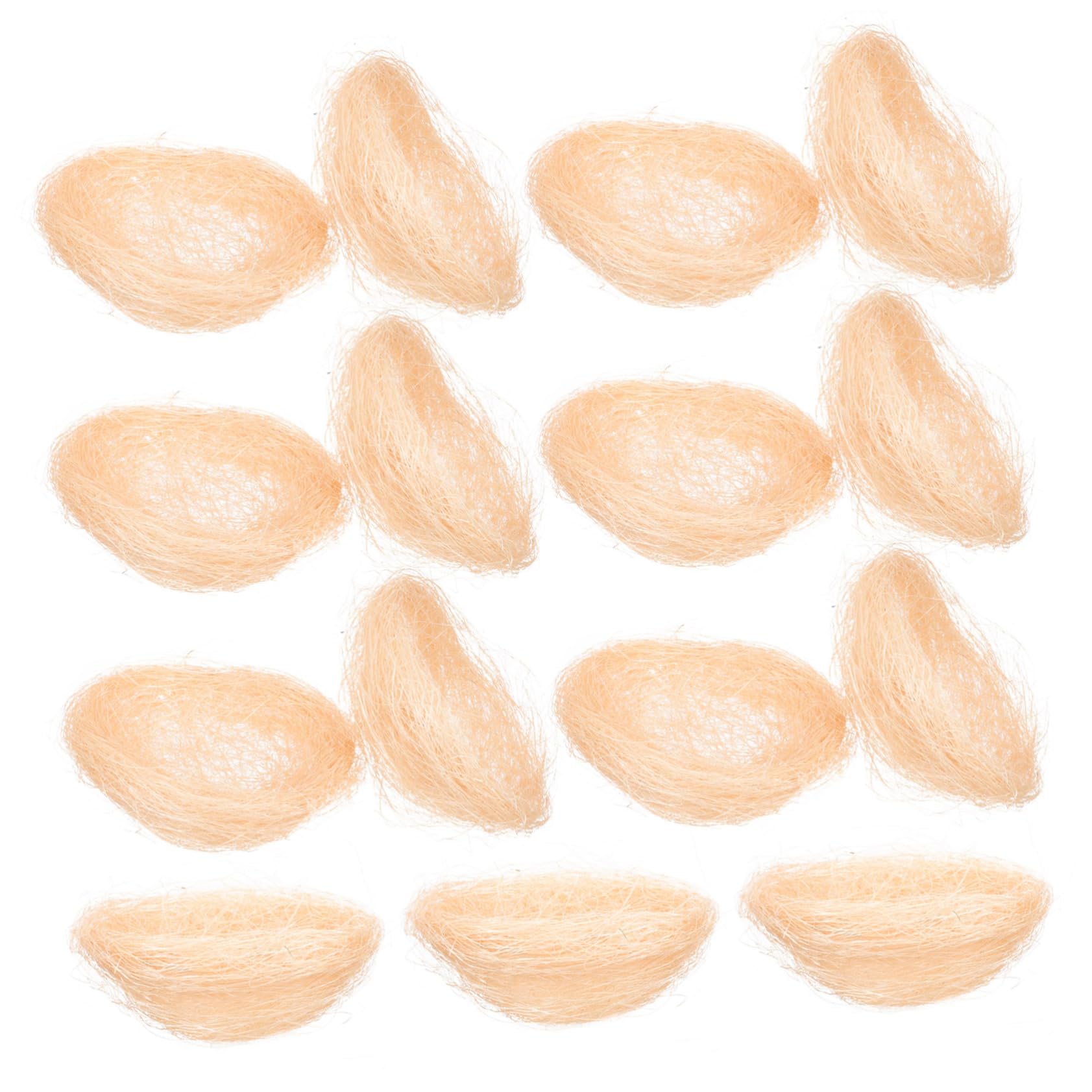 SUPVOX 15pcs Bird's Nest Cold Dish Plate Swallow Bird Nest Mini Birds Nest Miniatures Wedding Table Decor Outdoor Decorations Fruit Household Products Pp The Bird's Nest