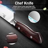 Vista 3 de DDF iohEF Knife Set 3 Piece, Sharp Kitchen Knife Set Professional Chef Knife Set for Kitchen Japanese Stainless Steel Cooking Knives with Ergonomic