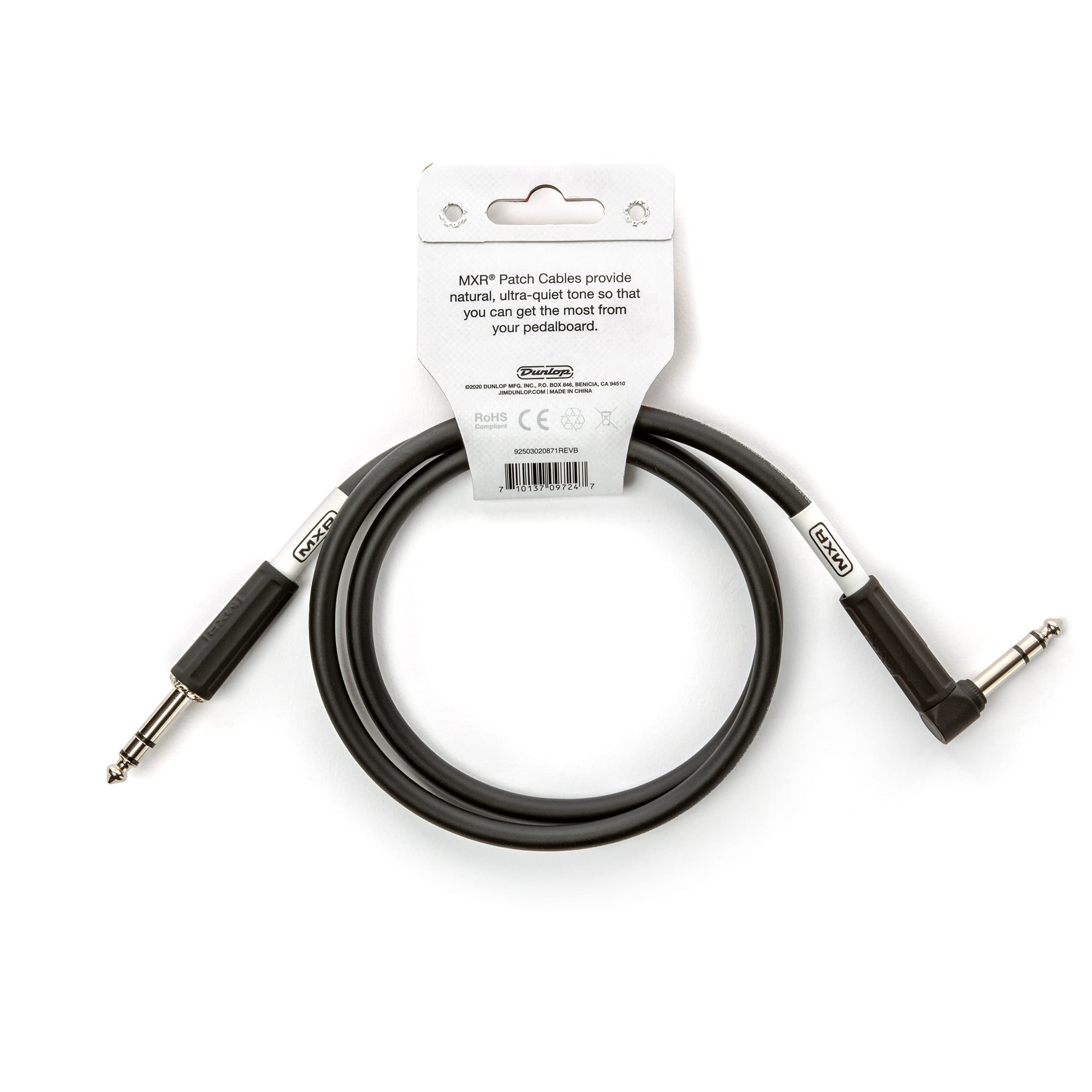 Audio2000'S ADC204H 10ft Guitar Cable, Light Blue