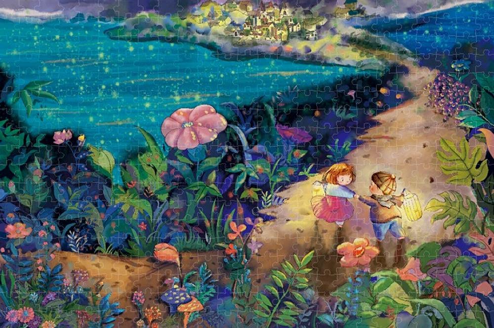 5000 Pezzo Adulto Puzzle 5000 Pezzo Infantile Giardino Puzzle Gioco Decorazione Domestica Puzzle Regalo