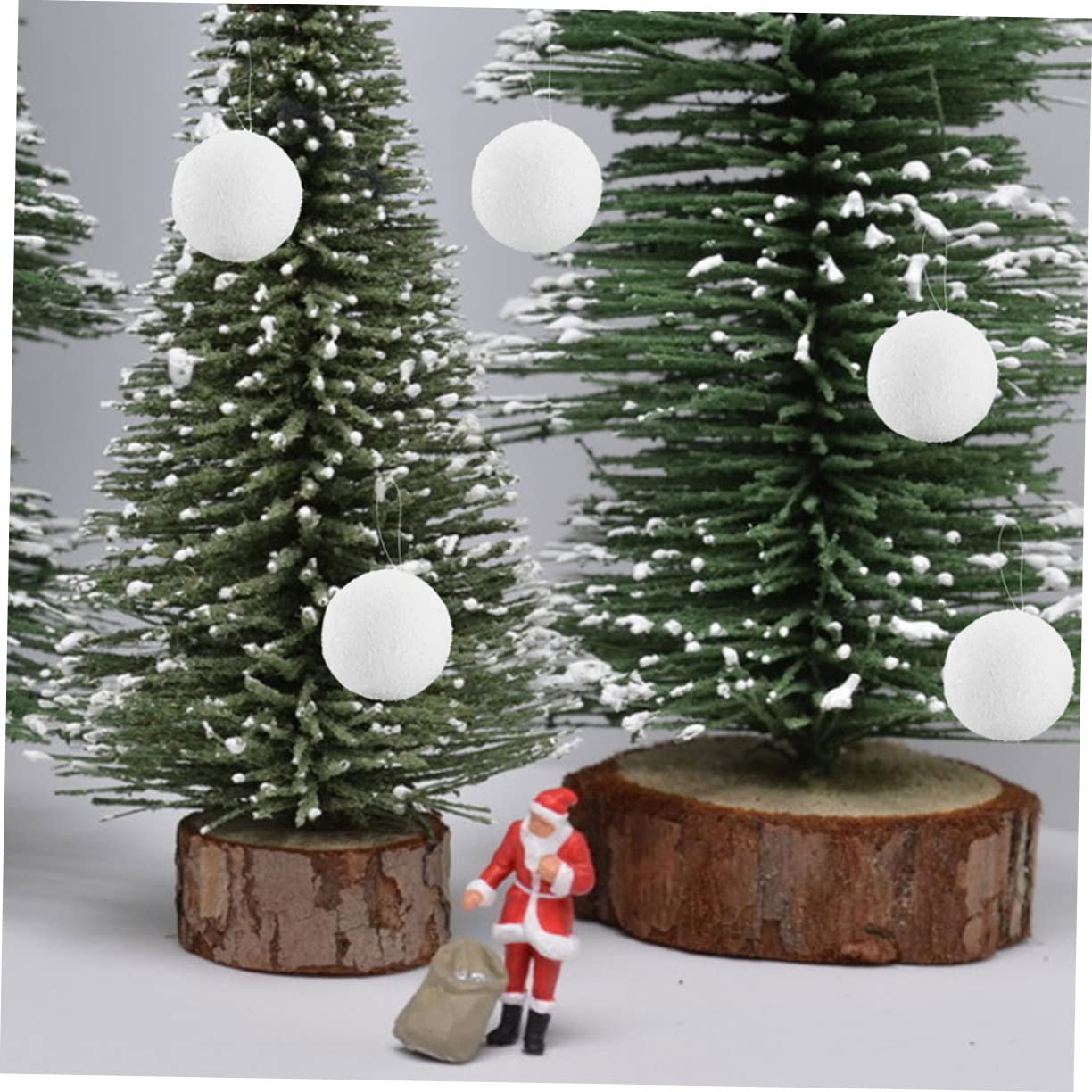 Lurrose 2500pezzi Palline di Polistirolo Bianche per Artigianato Fai Te Sfere Leggere per Decorazioni Natalizie e Matrimoni per Pittura e Personalizzazione