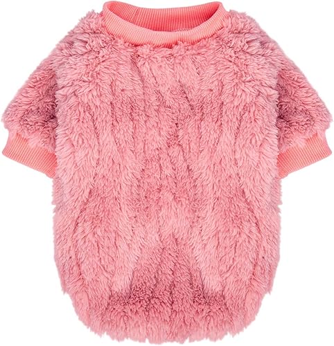 Miniatura 83 de FabriCastle Suéter para perro, paquete de 3 prendas para perros y gatos, chaquetas ultrasuaves y cálidas para mascotas XXS XS para perros pequeños