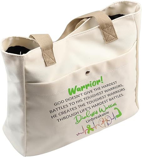 Miniatura 6 de JYTAPP Diálisis Conciencia Regalo Guerrero Maquillaje Bolsa de Diálisis Guerrero Bolsa Cosmética irrompible Diálisis Riñón Hemodiálisis Regalo,