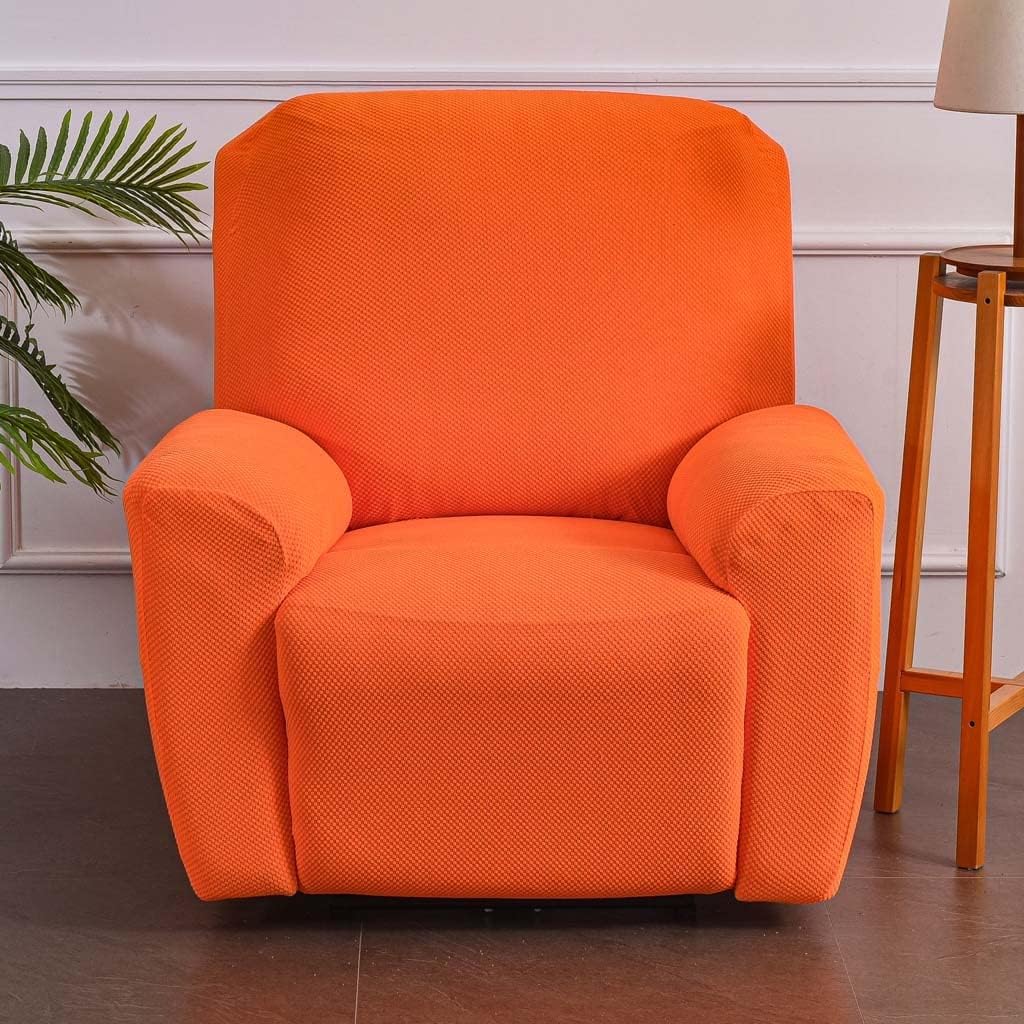 High Stretch Recliner Chair Cover 4 Pieces Recliner