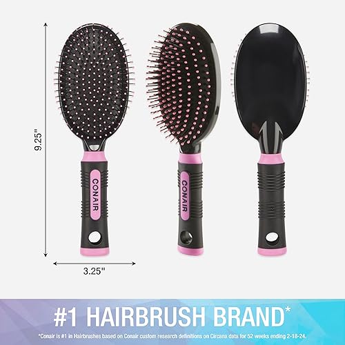 Miniatura 10 de Conair Pro cepillo para el cabello con cerdas de jabalí Total 1