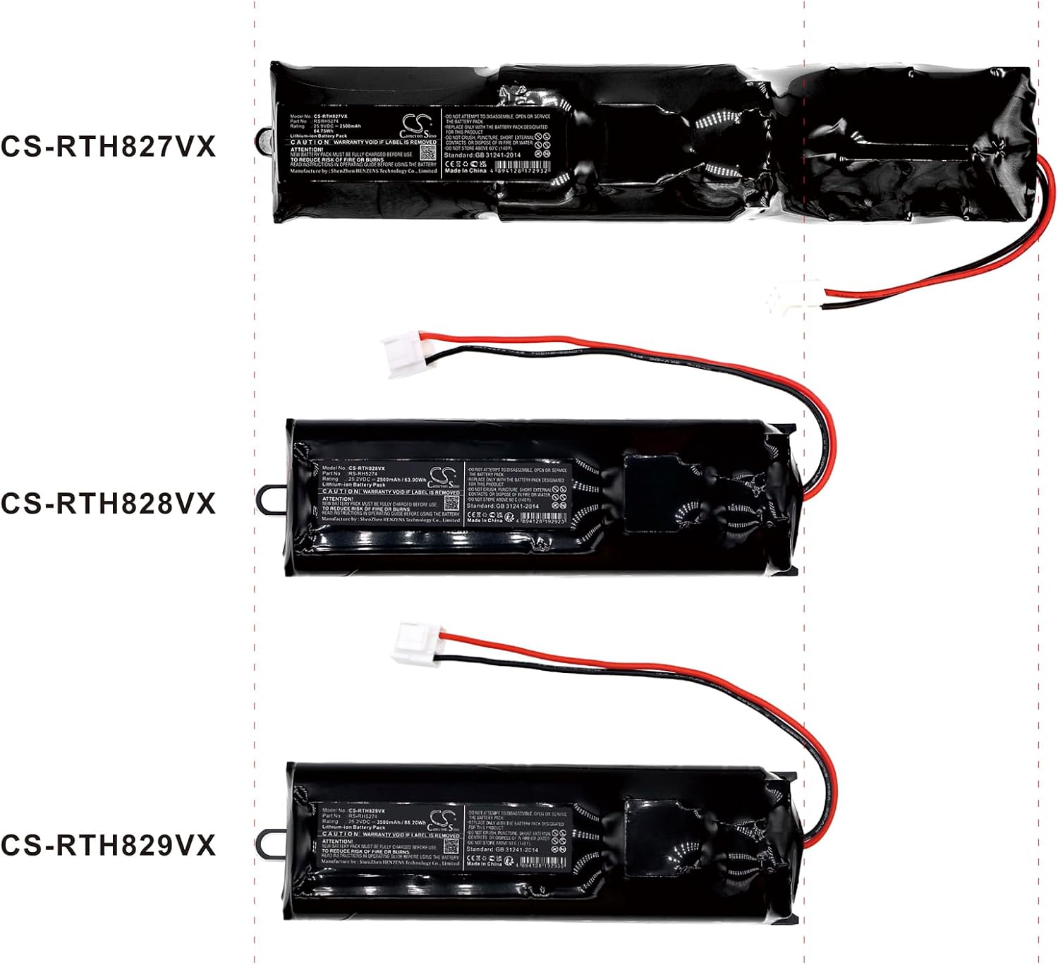 Cameron Sino New 3500mAh Replacement Battery for RH8290WO, RH8827WO, RH8827WO/2D0, RH8827WO/2D2, RH8827WO2D0, RH8827WO2D2, RH8827WO-2DO, RH8828, RH8828WO/2D0
