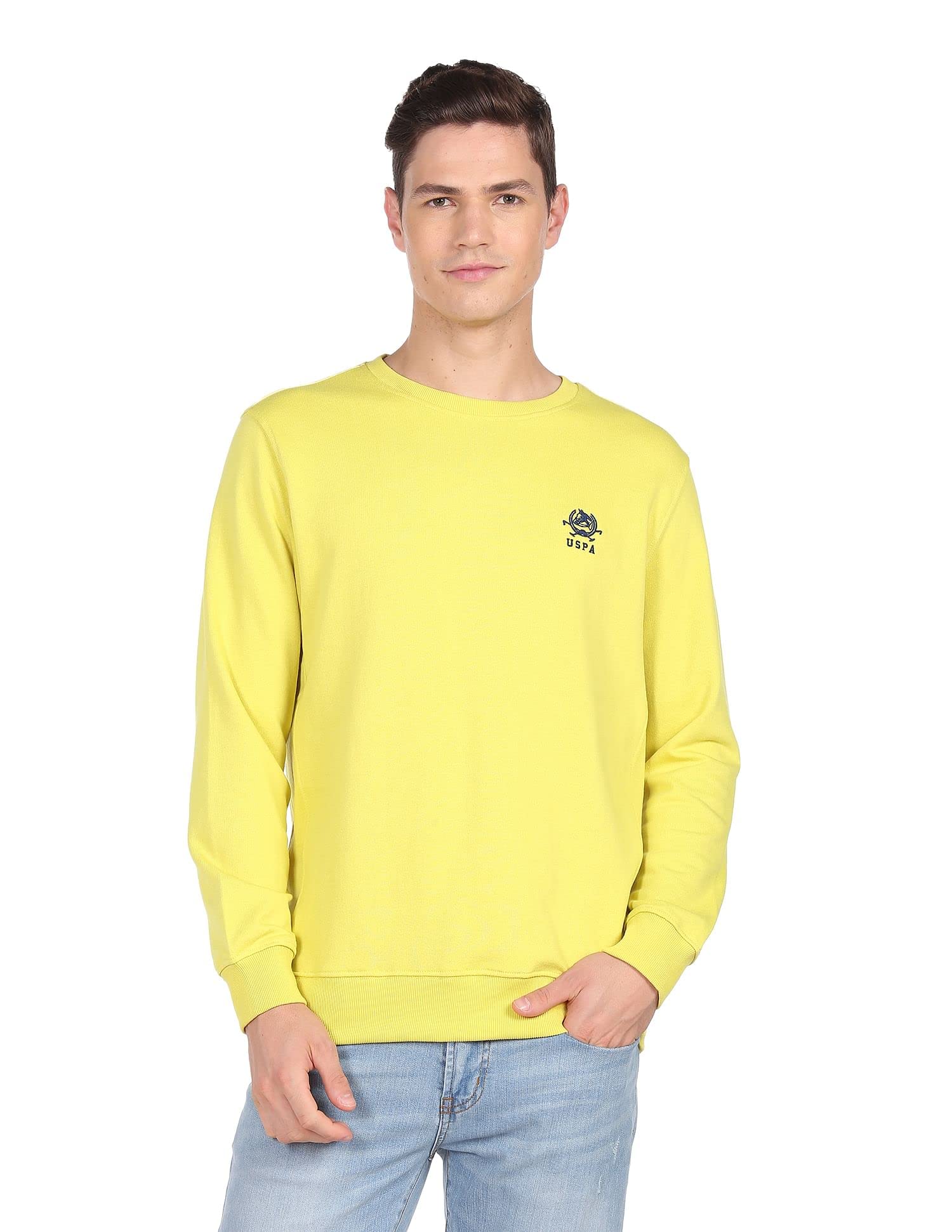 u.s. polo assn. Men's Cotton Turtle Neck Sweatshirt-picture-21