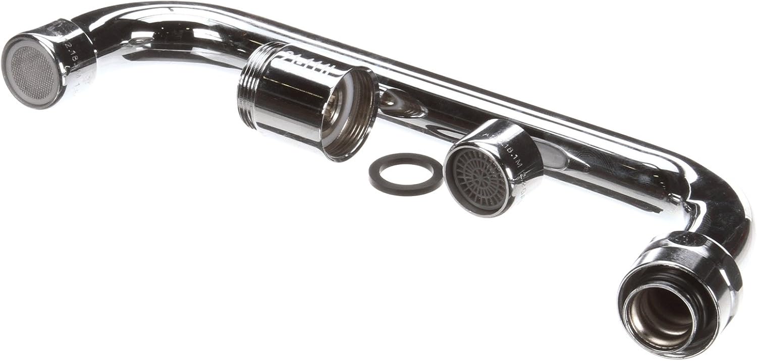 Krowne 21-421L Krowne 8" Spout, with T&S Adapter, Low Lead Compliant (Interchangeable with Most Brands)‍​​‌‌‌‌​‍​‌​​‌​‍​​‌‌‌‌‍​​‌‌‌‌‍​​‌‌​​‍​​‌‌‌‌‍​​‌​‌‌‍​​​‌‌‌‍​​‌‌​​‍​​‌​‌‌‍​​‌‌‌‌​‍​​​‌‌‌‍​​‌‌‌