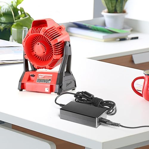 Miniatura 2 de KFD Adaptador de CA de 18 V para Milwaukee 2891-20 289120 M18/M12 12/18V Altavoz inalámbrico para sitio de trabajo 23-81-0155 YLS06512A-T180300