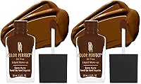 Vista 29 de Black Radiance Color Perfect Base Líquida de Maquillaje de Cobertura Completa, Pimienta de Jamaica, 1 Onza