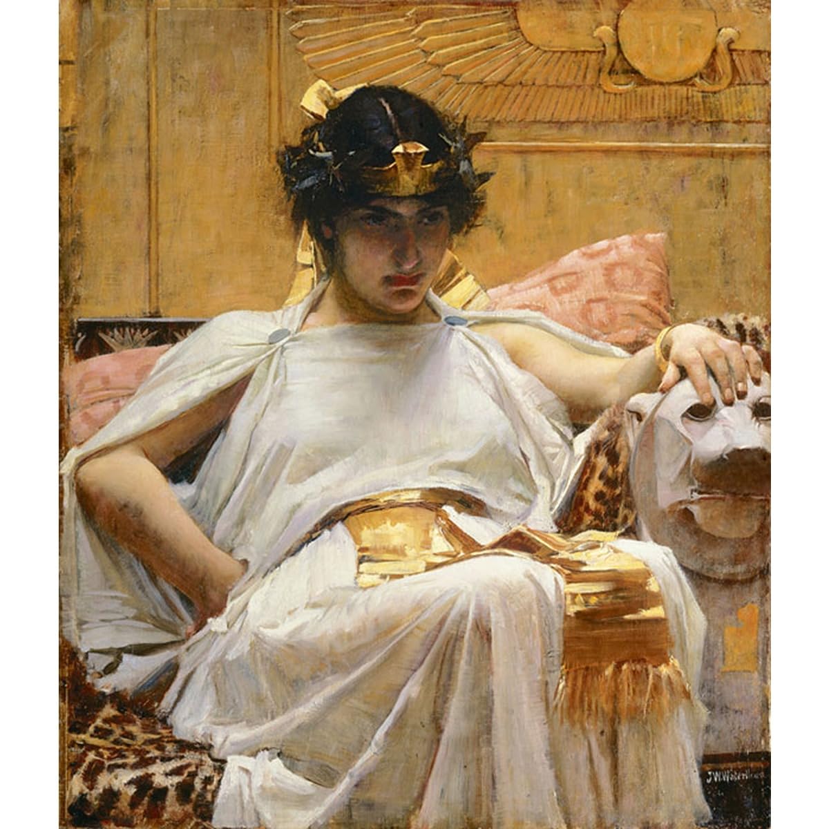 Impression sur toile Cléopâtre de qualité supérieure, couleurs durables - 2