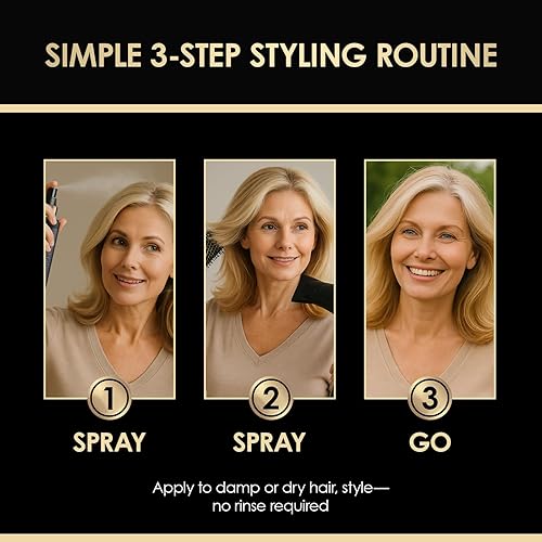 Miniatura 6 de ThickTails Spray para engrosar el cabello consigue un cabello más grueso en cuestión de segundos. Productos tónicos para espesar el cabello para