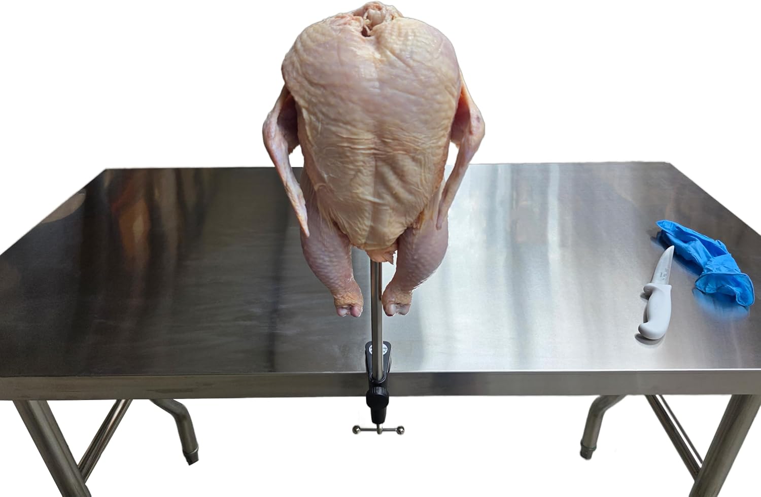 Rite Farm Products Chicken Cut Up Cone Poultry Deboning Parting Piecing Out Stand Holder