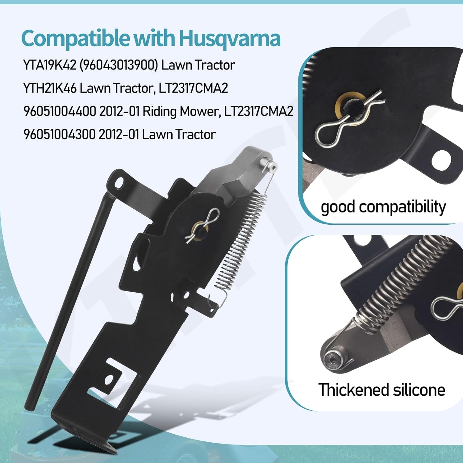 532199972 Clutch Assembly Replaces 199972, 199971 Compatible with Craftsman Husqvarna Poulan LT2317CMA2 LT2317CMA2 Riding Lawn Mower