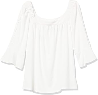 AGB Womens Square Neck Top