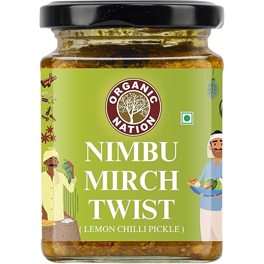 Organic Nation Zesty Pickle - Homestyle Tang  Lemon & Chilli