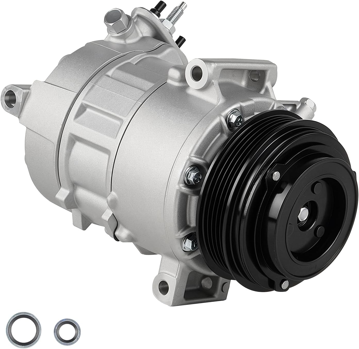 ILONPA New AC Air Conditioning Compressor with Clutch for Chevrolet Malibu 2016 2017 2018 2019 2020 2021 2022 1.5L 1.5, 168361 167361