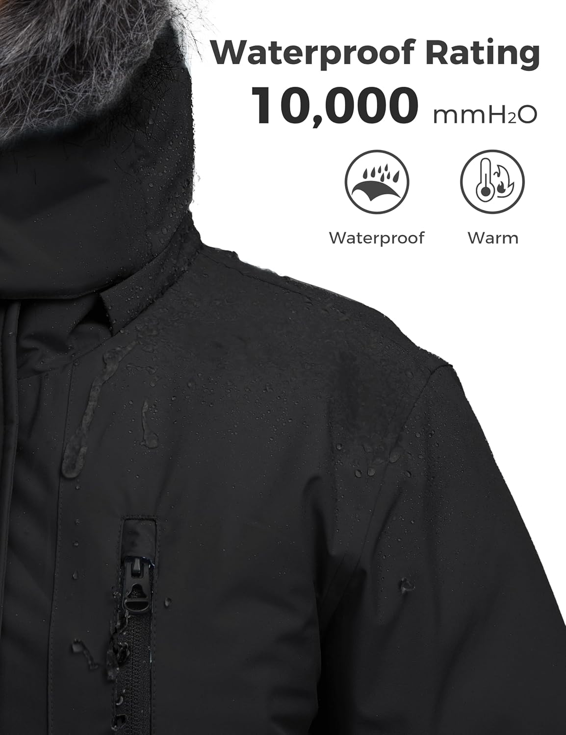 ZSHOW Women's Winter Coat Warm Quilted Puffer Jacket Thicken Parka with Removable Hood (Regular and Plus Size) - Image 5