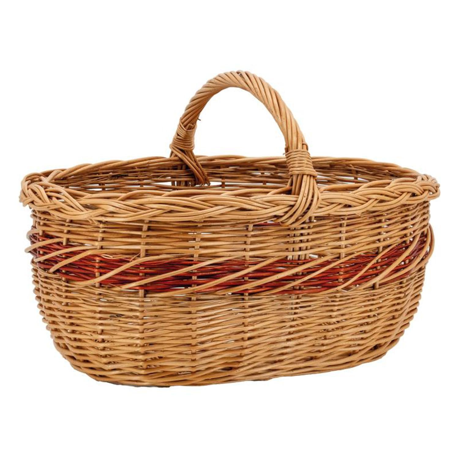 AUBRY GASPARD Panier Osier Buff