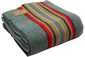 Yakima Camp Wool Throw Blanket: Warm and Stylish Comfort from Pendleton Outlet