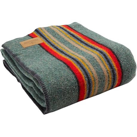 Yakima Camp Wool Throw Blanket: Warm and Stylish Comfort from Pendleton Outlet