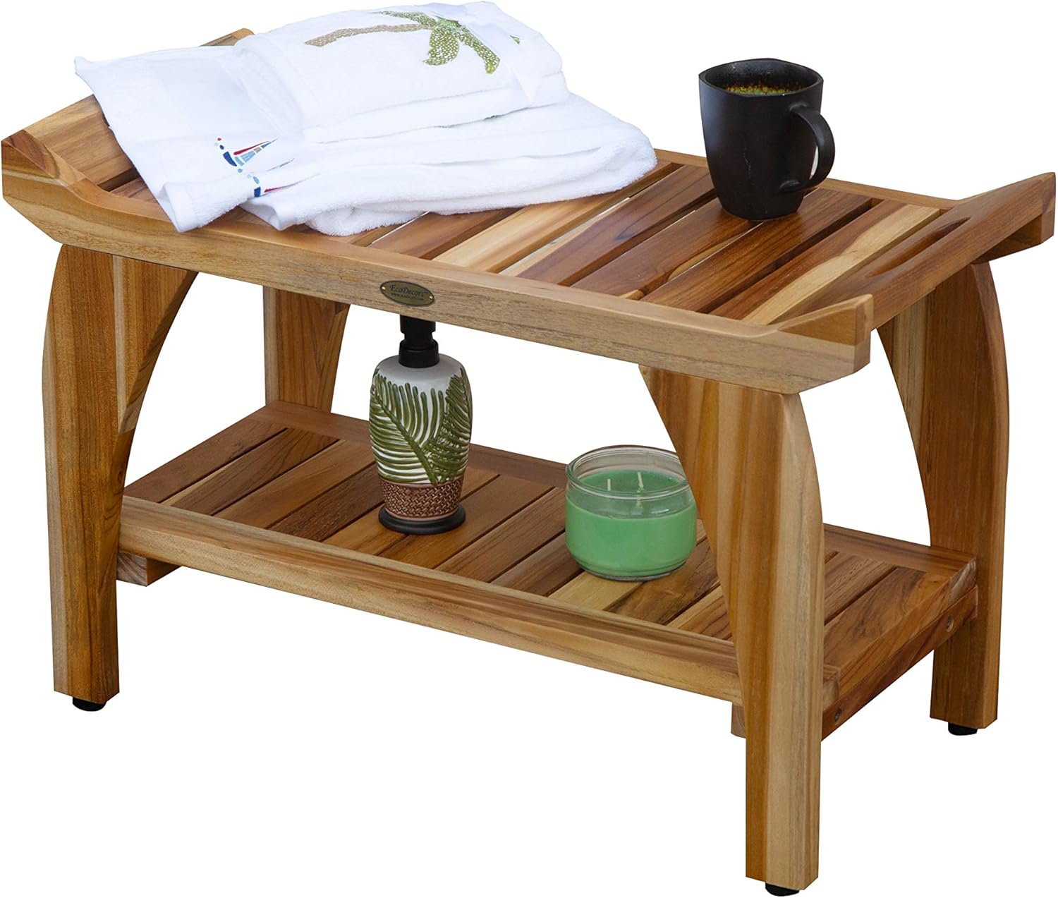 Flаѕh Dеаlѕ - 60% оƒƒ EcoDecors Tranquility Shower Bench, Natural