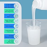 Vista 2 de BBDINO Silicone Mold Making Kit, 2.42lb Super Elastic Liquid Silicone for Mold Making, 3h Fast Cure Platinum Molds Making Silicon Rubber for Casting