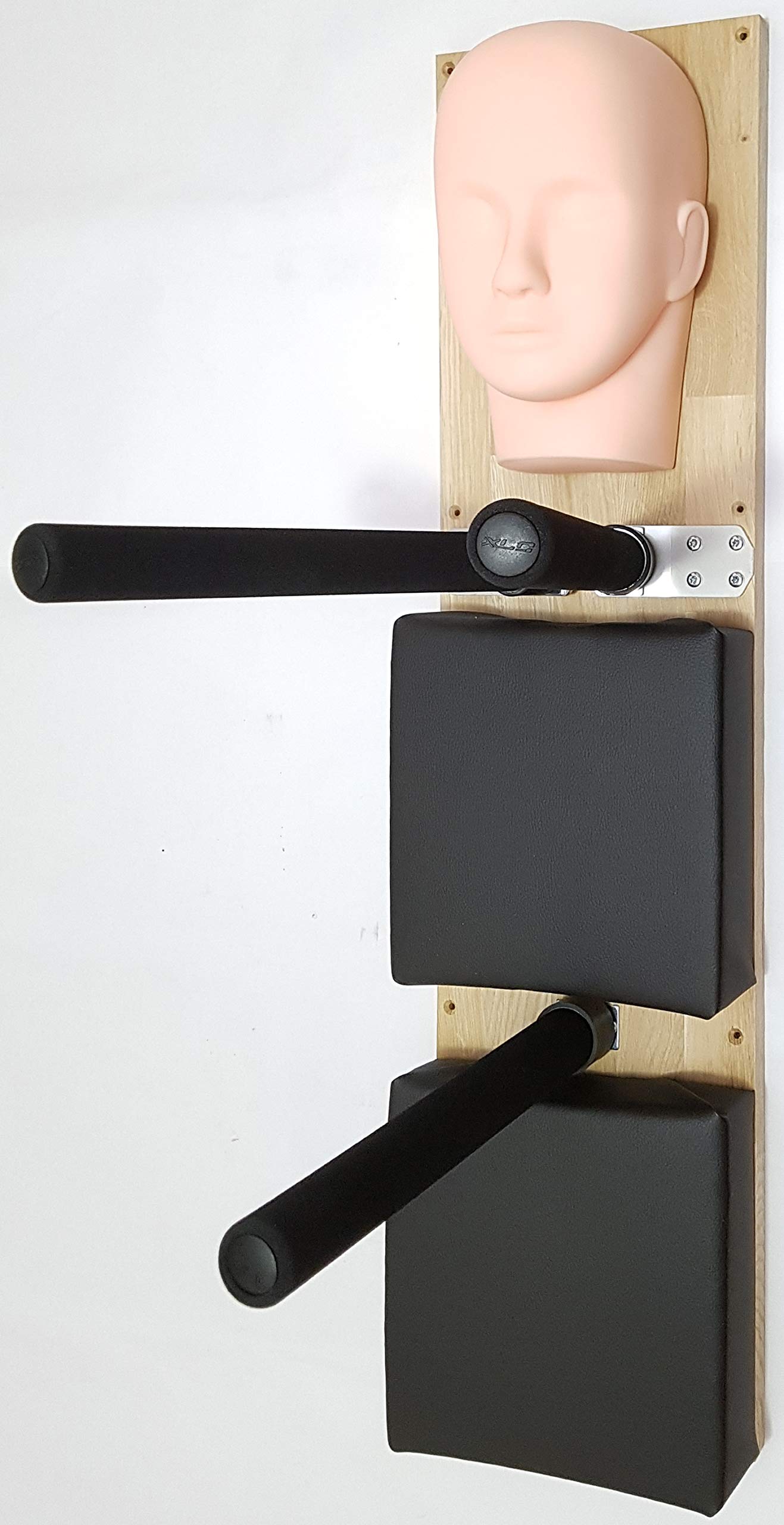 Maniquí de madera Wing Chun Kung Fu y variación de la cabeza para gimnasio