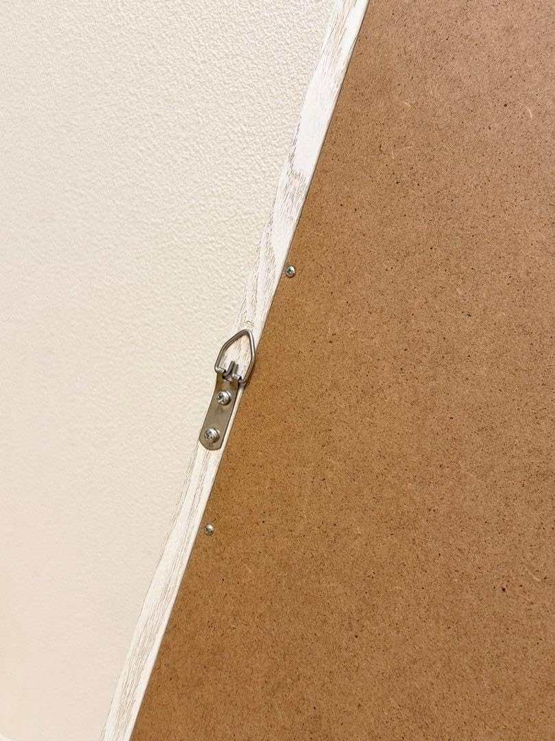 木枠 木 ウォールミラー 壁掛け鏡 スクエア ドレッサー アンティーク 1面