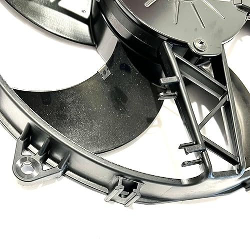 Miniatura 4 de SPAL 30101550 M 11 "extractor de ventilador de condensador de radiador 12 VOLT hoja curva de alto rendimiento 1233 cfm VA26-AP50/CWP-44A w Kit de