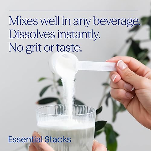 Miniatura 4 de Essential Stacks Polvo de L-glutamina intestinal - Sin gluten lácteos ni soja fabricado en Estados Unidos - Polvo de glutamina L puro para la salud