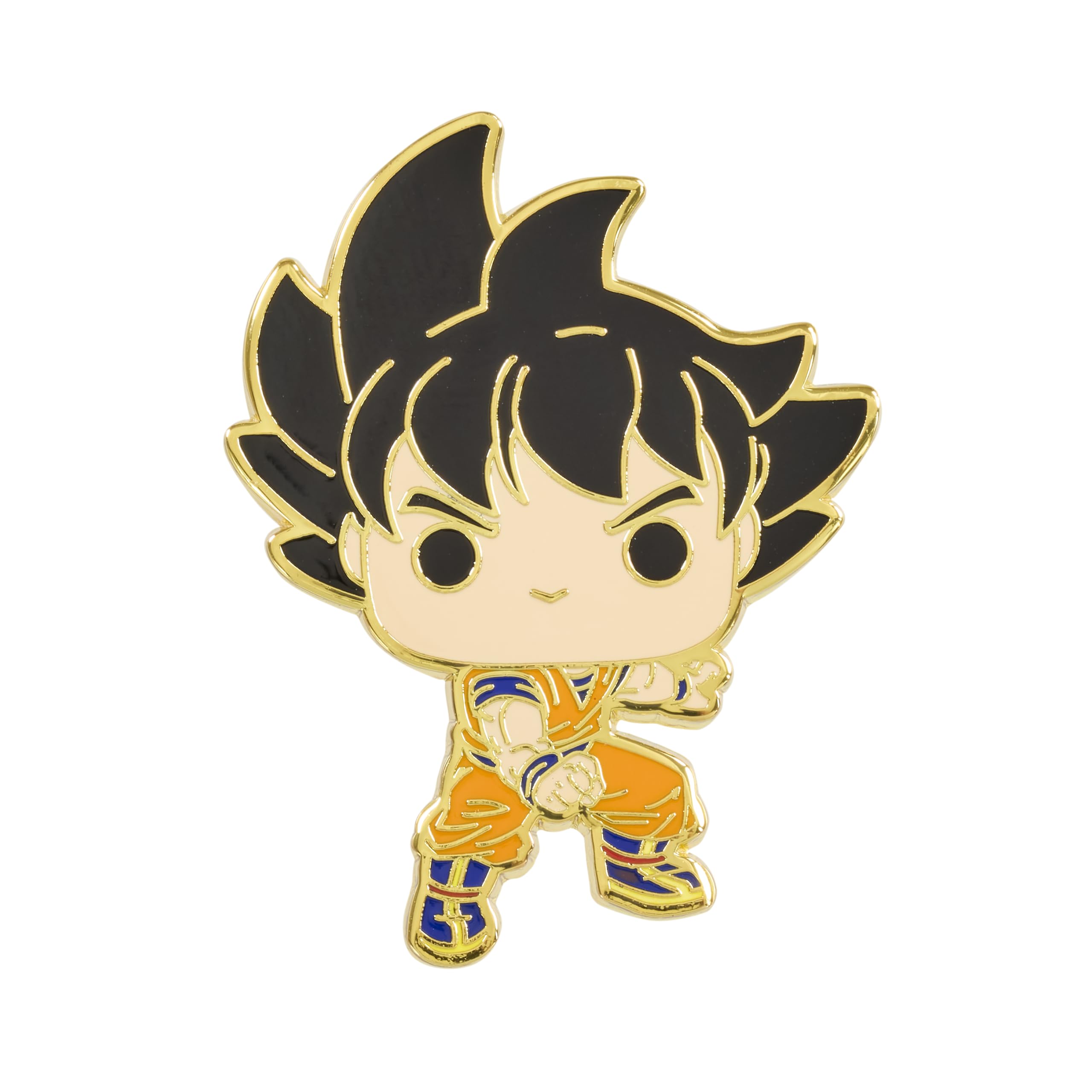Loungefly Dragon Ball Z - Goku - 6-częściowy zestaw szpilek emaliowanych - Dragon Ball - szpilki emaliowane Blind Box - urocza broszka kolekcjonerska - do plecaków i toreb - pomysł na prezent