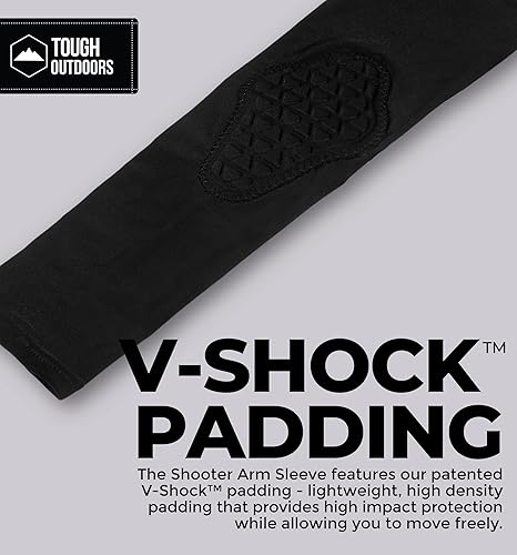 Miniatura 4 de Tough Outdoors Padded Arm Sleeve - Padded Elbow Sleeve, Basketball Arm Sleeve - Volleyball Elbow Sleeve, Football Arm Pad