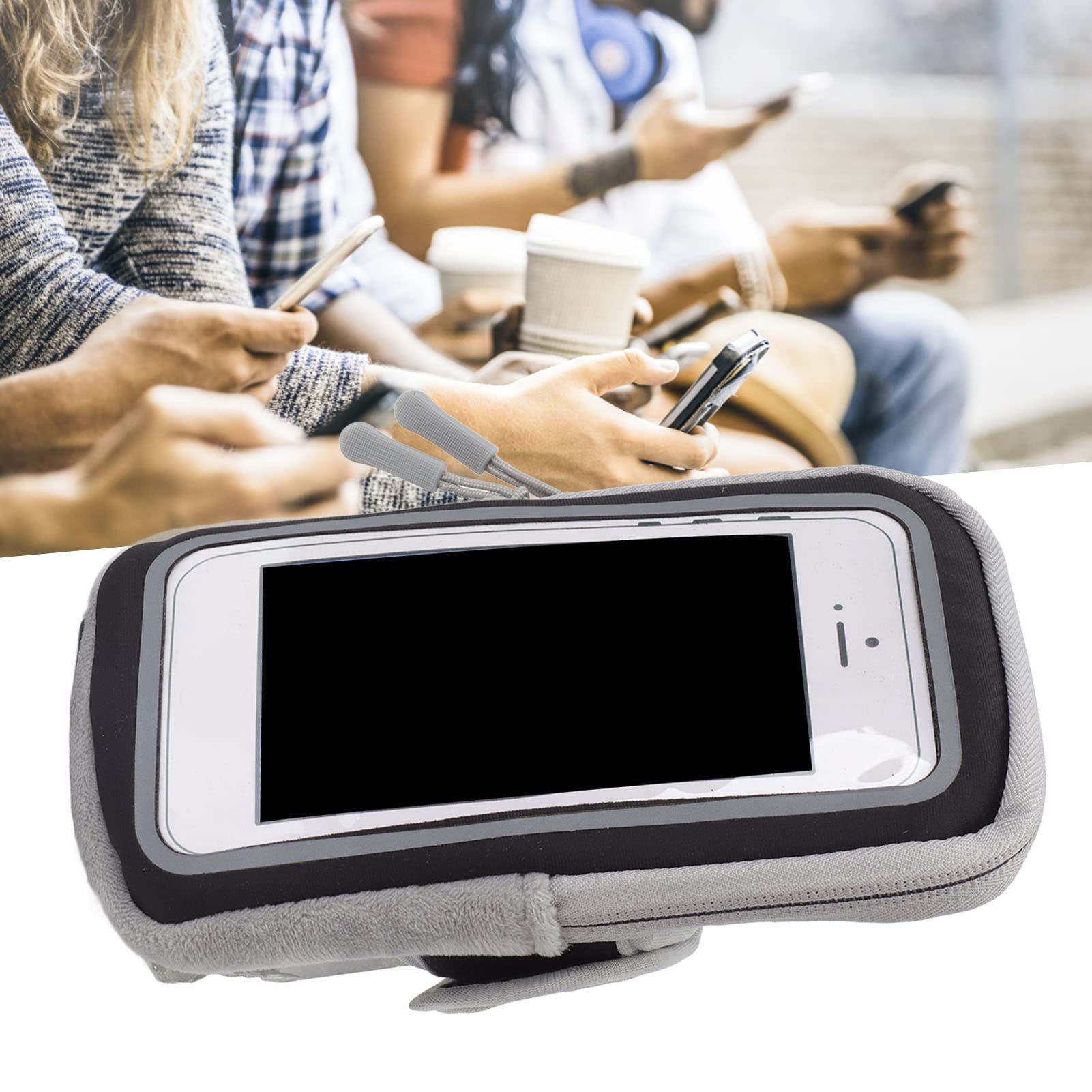 Phone Heated Cover Phone Heating Bag Heating Smartphone Sleeve Battery Heated Phone Cover Heated Mobile Accessory for Cold Weather