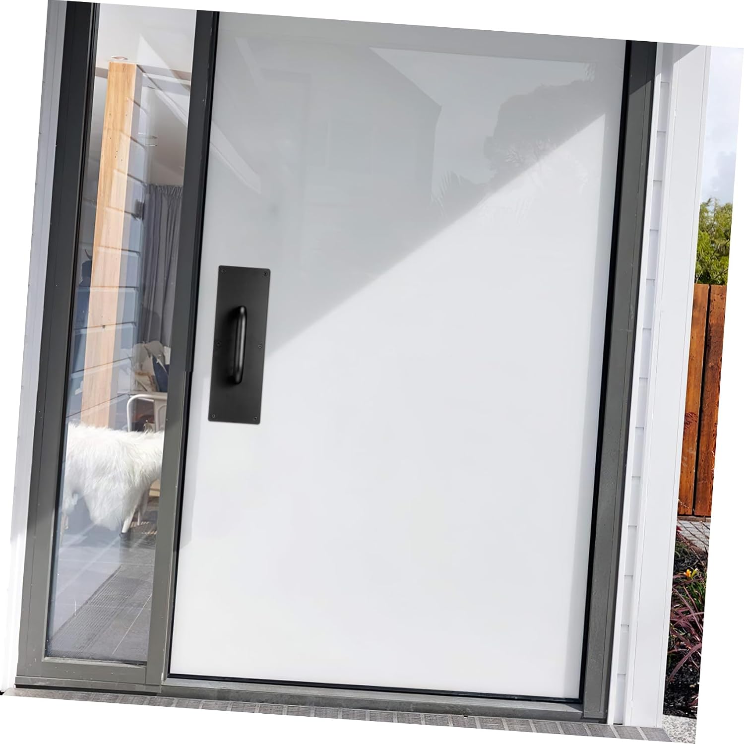 Stainless Steel Push Pull Door Handle Plate for Commercial Use Durable Pull Handle for Sliding and Access Doors Suitable for Hotels Restaurants and Stores