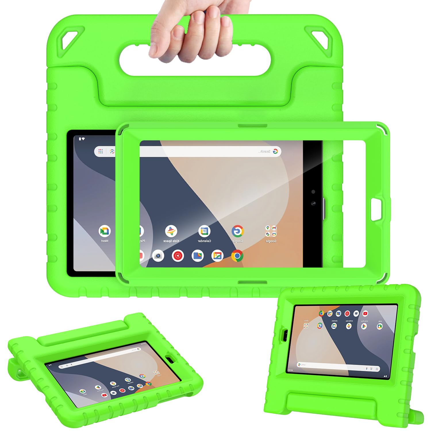 AVAWO Kids Case for Onn 7 inch 2024 Gen 4 (Model 100135924) Tablet (4th Generation, 2024), Light Weight Shock Proof Handle Stand Case for Walmart Onn